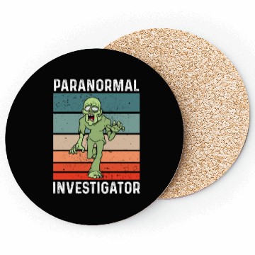 Discover Ghost Hunting Paranormal Investigator Coasters
