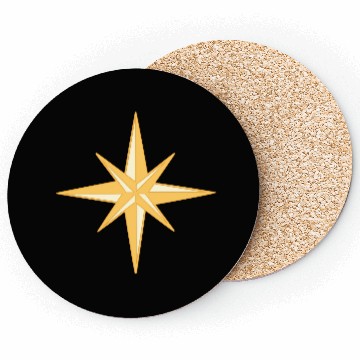 Discover Nautical star. Compass rose, cardinal directions Coasters