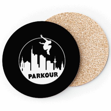 Discover Free Running Parkour Men Kids Coasters