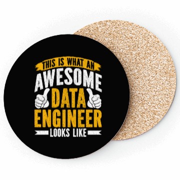 Discover Data Engineer Funny Data Analyst Specialist Coasters