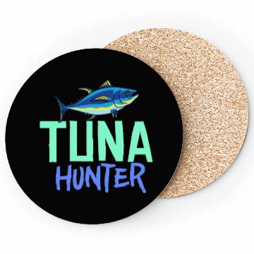 Discover Red Tuna Fish Bluefin Fishing Salad Coasters