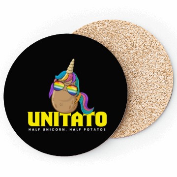 Discover Unitato Potato Unicorn Coasters