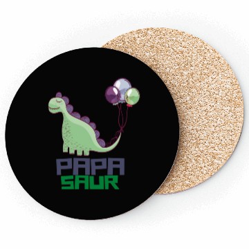 Discover PAPA SAUR, Father's Day Coasters