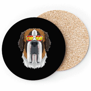 Discover Saint Bernard I Spain Sunglasses I Spanish Flag Coasters
