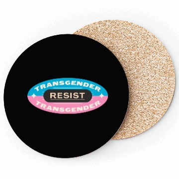 Discover trans pride resist Coasters