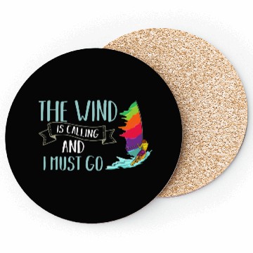 Discover Windsurfing Board Sail Paddle Windsurfer Coasters