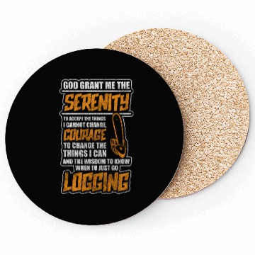 Discover Lumberjack Chainsaw Chainsaw Coasters