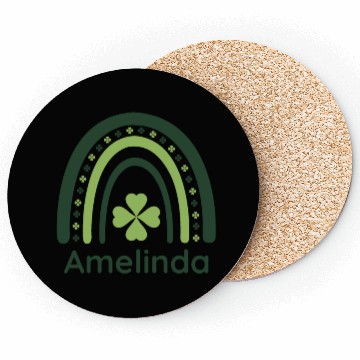 Discover Amelinda Clover Boho Rainbow Coasters