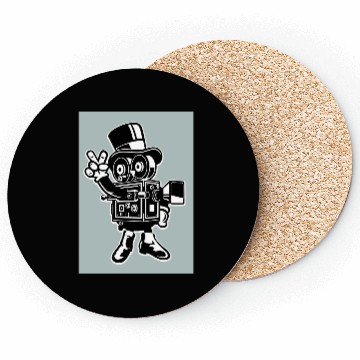 Discover Classic Cameraman Coasters