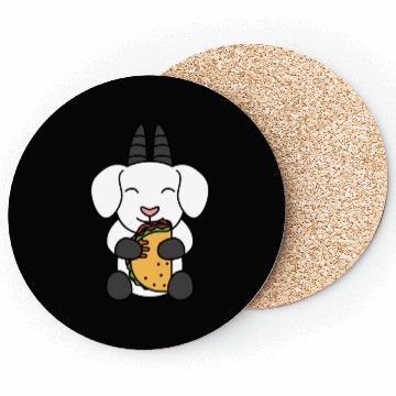 Discover Goat Taco Lover Coasters