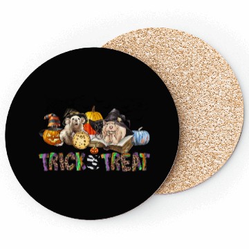 Discover Trick Or Treat Coasters