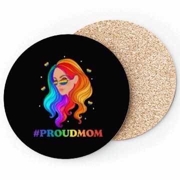 Discover LGBTQIA+ #Proudmom Mother's Day Coasters