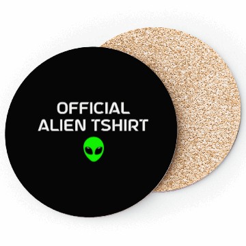 Discover Alien Gift Extraterrestrial UFO AREA 51 Sci-fi Coasters