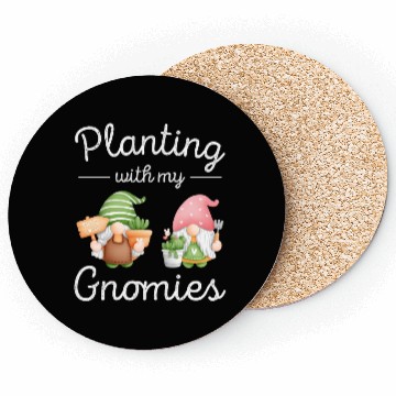 Discover Cute Gnomes Succulent Women Cactus Gnome Coasters