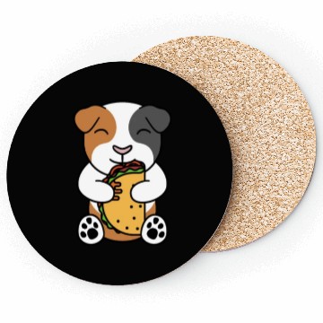 Discover Guinea Pig Taco Lover Coasters