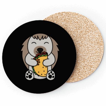 Discover Hedgehog Taco Lover Coasters