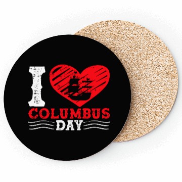 Discover Columbus Day Italian Pride Coasters