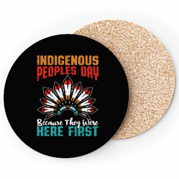 Discover Anti Columbus Day Coasters
