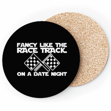 Discover Fancy Like The Race Track On A Date Night Coasters