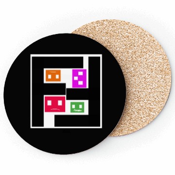 Discover Geometric Cubes In Game - multi-sided cubes Coasters