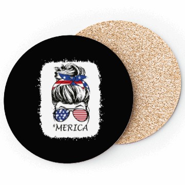 Discover 4th of July Merica Coasters USA American Pride