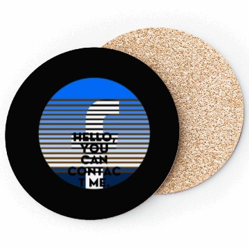 Discover New design let everyone communicate with you Gift Coasters