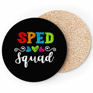 Discover Back To School Team Gift For Special Ed Teacher Coasters