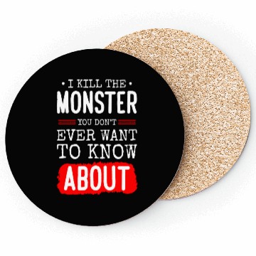 Discover Evil Cute Little Sister Brother Coasters