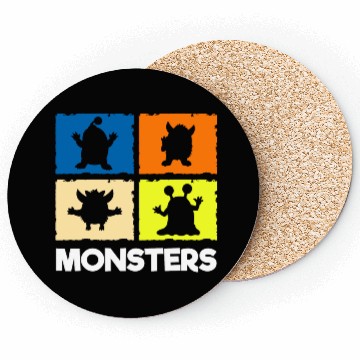Discover Cute Scary Halloween Big Brother Coasters