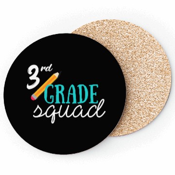 Discover Team 3rd Third Grade Coasters Teacher Back To School