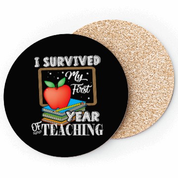 Discover I Survived My First Year Of Teaching Coasters Back