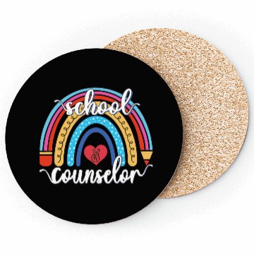 Discover School Counselor, School Guidance Appreciation Coasters