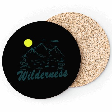 Discover Wilderness Hiking Nature Lover Coasters