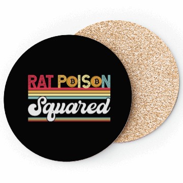Discover Rat Poison Squared Coasters