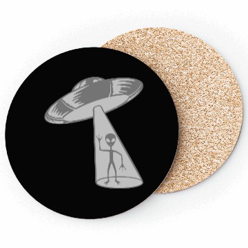 Discover UFO alien waves friendly Coasters