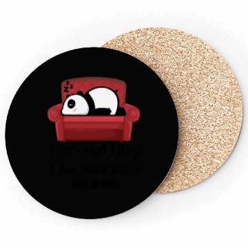 Discover Lazy Panda Coasters