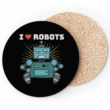 Discover Robotics Love Robots Boys Robot Coasters