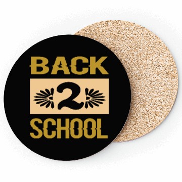 Discover Back to school, Funny gift print idea merch Coasters
