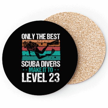 Discover 23 Scuba Diving Level 23 Year Diver Snorkeling Coasters
