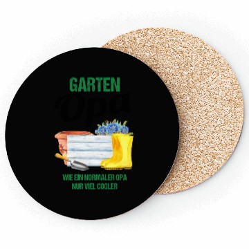Discover Garden Grandpa Funny Quote Gift Men Coasters