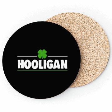 Discover Hooligan Ireland Clover Coasters