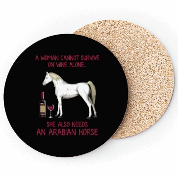Discover Horse Lover Wine Lover Coasters