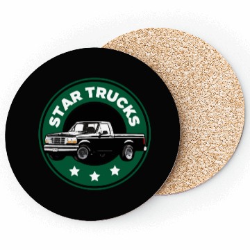 Discover 90s F StarTruck Coasters