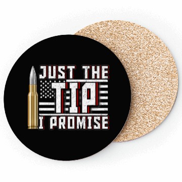 Discover USA American Flag 4th July Bullet Stars Stripes Coasters