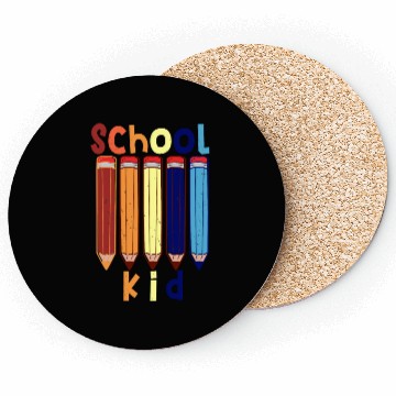 Discover Funny School kid school start Coasters