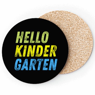 Discover Hello Kindergarten Teacher back to school Coasters