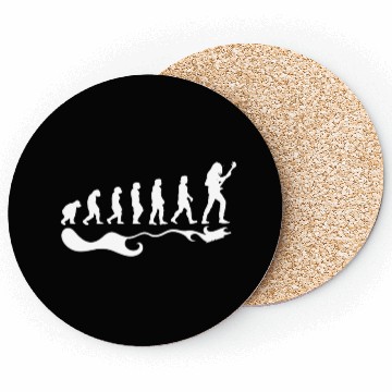 Discover Guitar player evolution Coasters