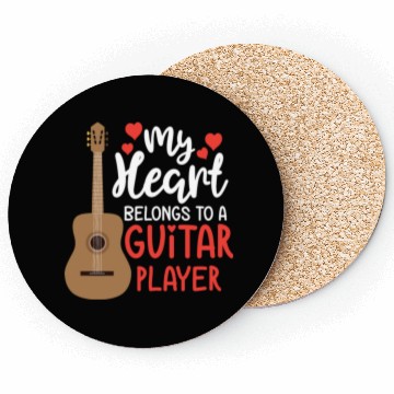 Discover Guitar Player Clothing Musician Gift for Him Her Coasters