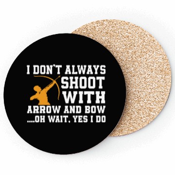 Discover Archery Saying Coasters