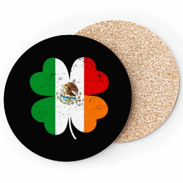 Discover Irish Mexican Flag Mexico Ireland St Patrick's Day Coasters